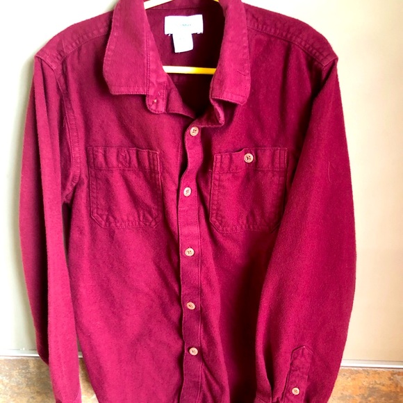 Old Navy Boys Flannel button up shirt size 8 - Picture 1 of 2